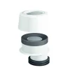 WC-mansetti Prevex, laipalla, epäkeskeinen, 30mm