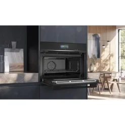 Yhdistelmähöyryuuni Siemens iQ700 CS736G1B1 60cm musta
