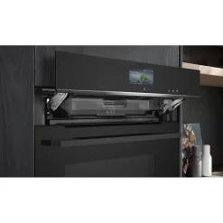 Yhdistelmähöyryuuni Siemens iQ700 CS736G1B1 60cm musta
