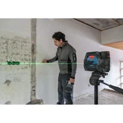 Yhdistelmälaser Bosch Professional GCL 12V-50-22 CG, sis. BT150, AA-paristot ja tasku