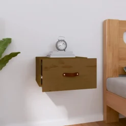 Yöpöydät seinäkiinnityksellä, 40x29,5x22 cm, eri värejä ja pakkauskokoja (17561)