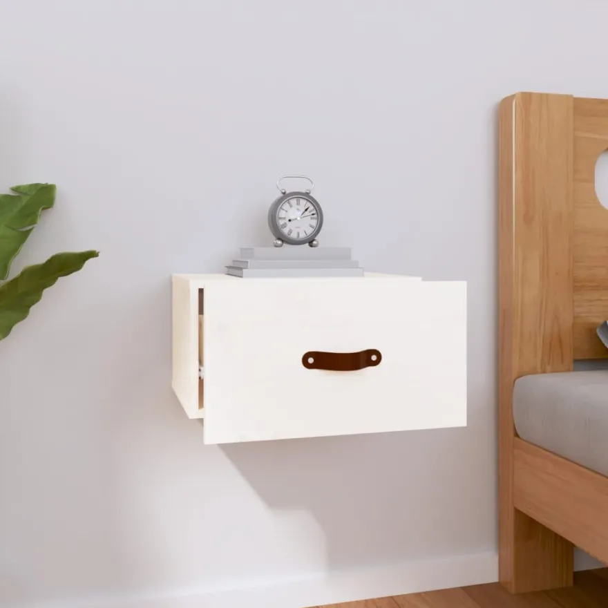 Yöpöydät seinäkiinnityksellä, 40x29,5x22 cm, eri värejä ja pakkauskokoja (17561)