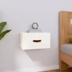 Yöpöydät seinäkiinnityksellä, 40x29,5x22 cm, eri värejä ja pakkauskokoja (17561)