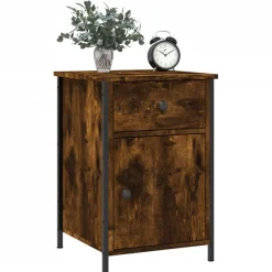 Yöpöydät tekninen puu, 40x42x60 cm, eri värejä ja pakkauksen kokoja (30438)