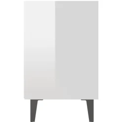 Yöpöytä metallijaloilla, 40x30x50cm, eri pakkauskokoja ja värejä