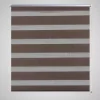 Zebra rullakaihdin 70 x 120 cm kahvinruskea