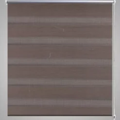 Zebra rullakaihdin 70 x 120 cm kahvinruskea